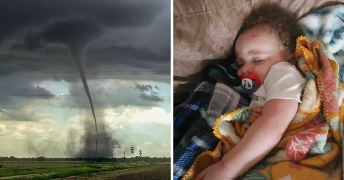 4-Month-Old Baby Sucked Up By Tornado Miraculously Found Alive ‘By The Grace of God’